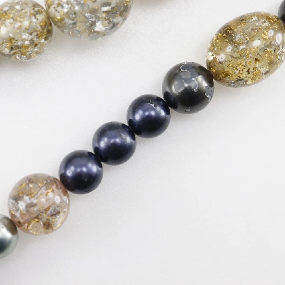 CHANEL COCO MARK NECKLACE MULTICOLOR - 6