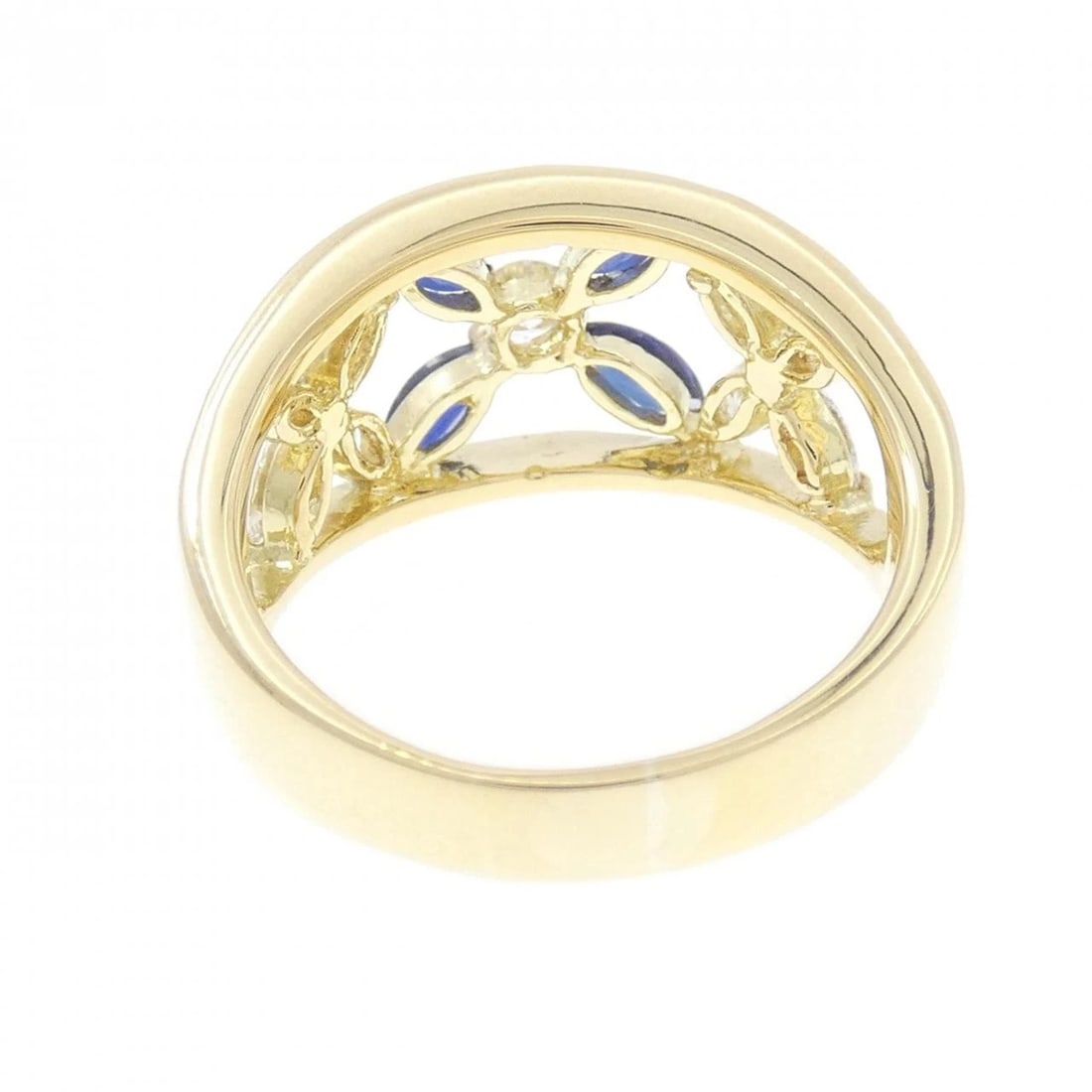 K18YG SAPPHIRE RING - 3