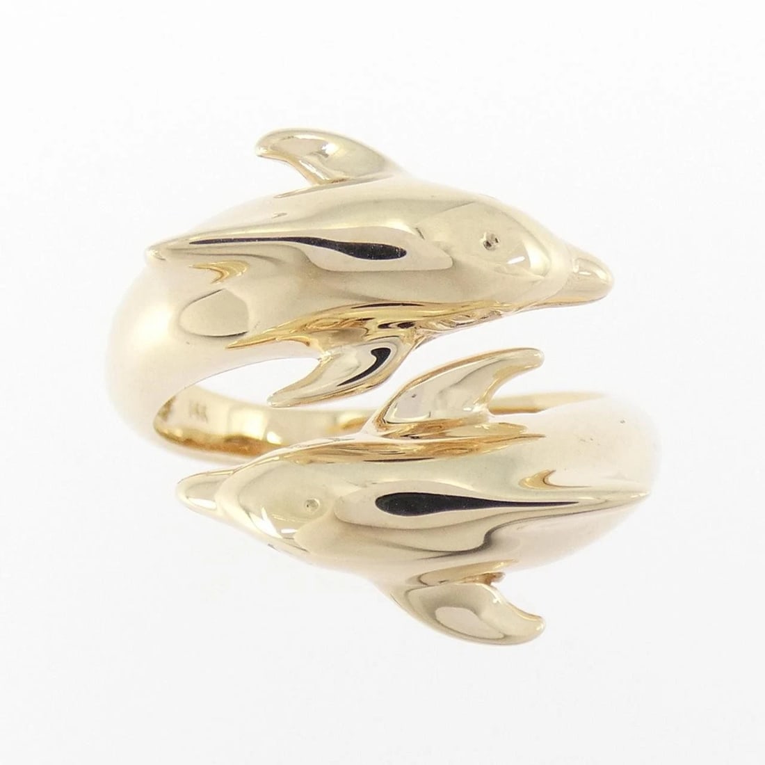 14KPG DOLPHIN RING - 2