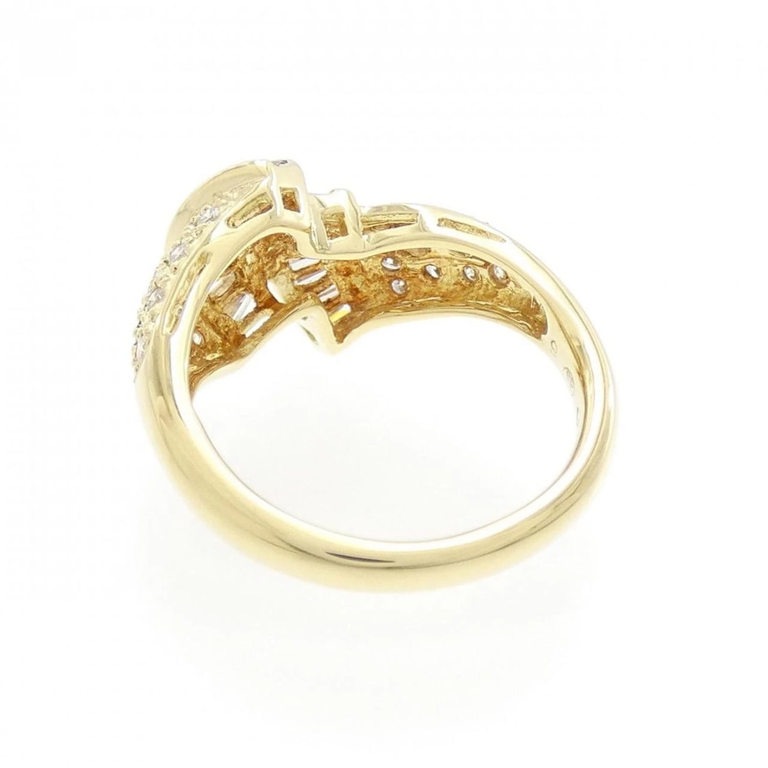 750YG DIAMOND RING - 2