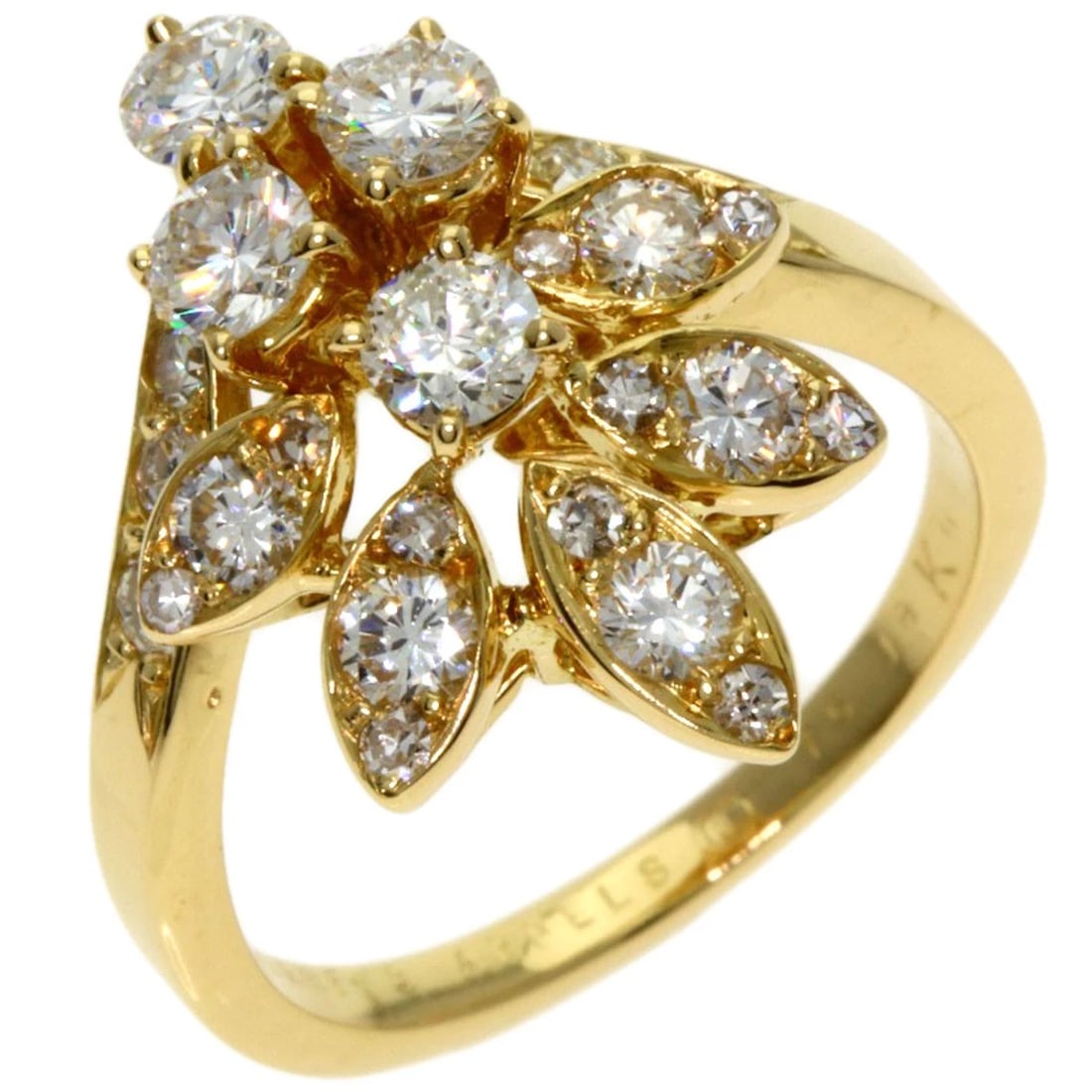 VAN CLEEF & ARPELS DIAMOND RING - 2