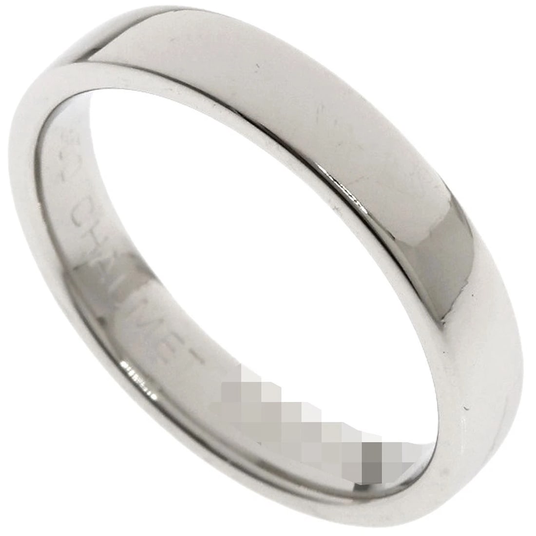CHAUMET MARRIAGE DIAMOND RING PLATINUM: Chaumet Marriage Diamond Ring Platinum Brand: Chaumet Type: Ring Material: Platinum PT950, Color: Exterior Color Silver Size: 5.25 (US) Accessories: None Accessories Notice: When purchasin
