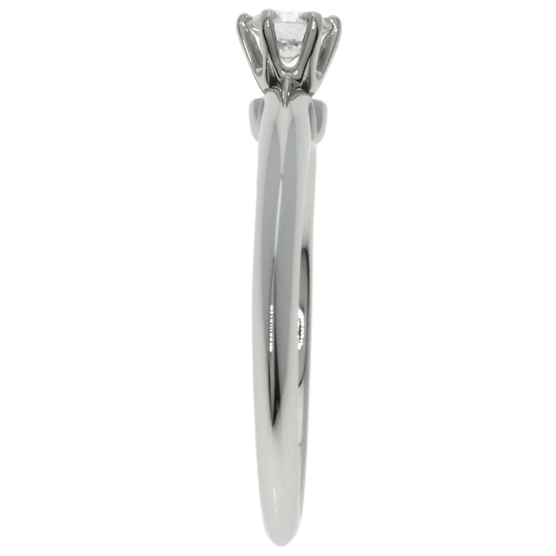 TIFFANY&CO. SOLITAIRE DIAMOND RING - 3