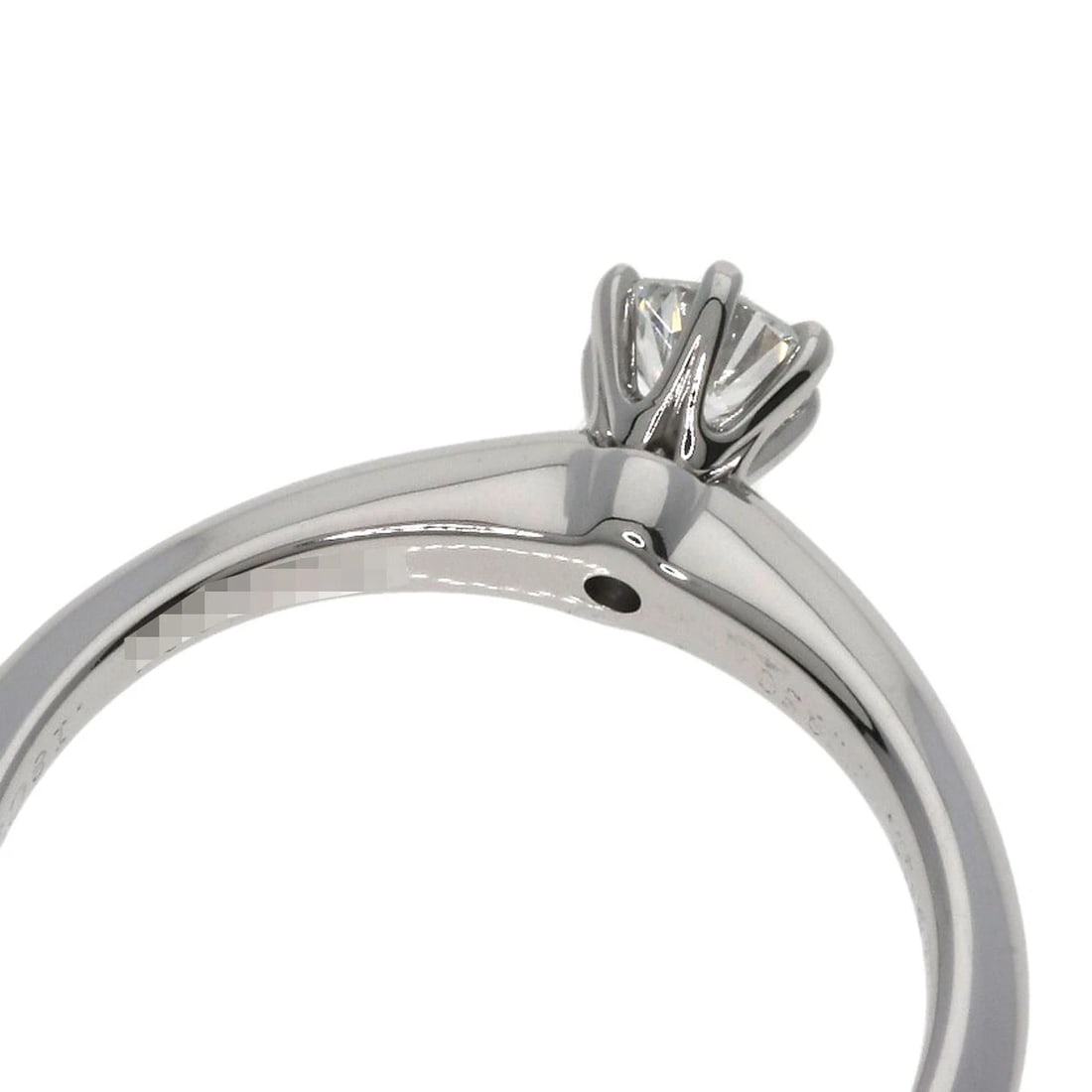 TIFFANY&CO. SOLITAIRE DIAMOND RING - 5