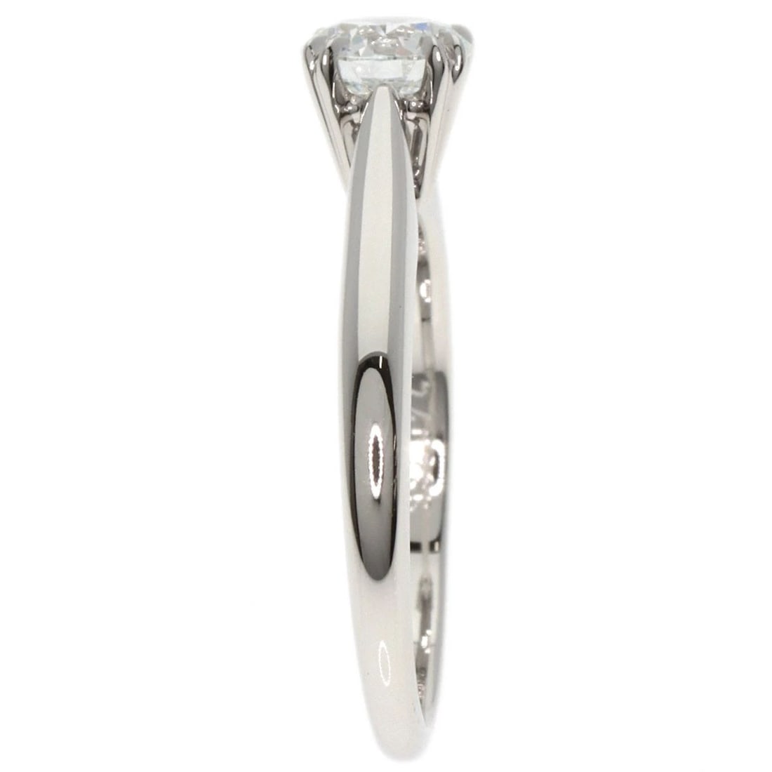 HARRY WINSTON SOLITAIRE DIAMOND RING - 3