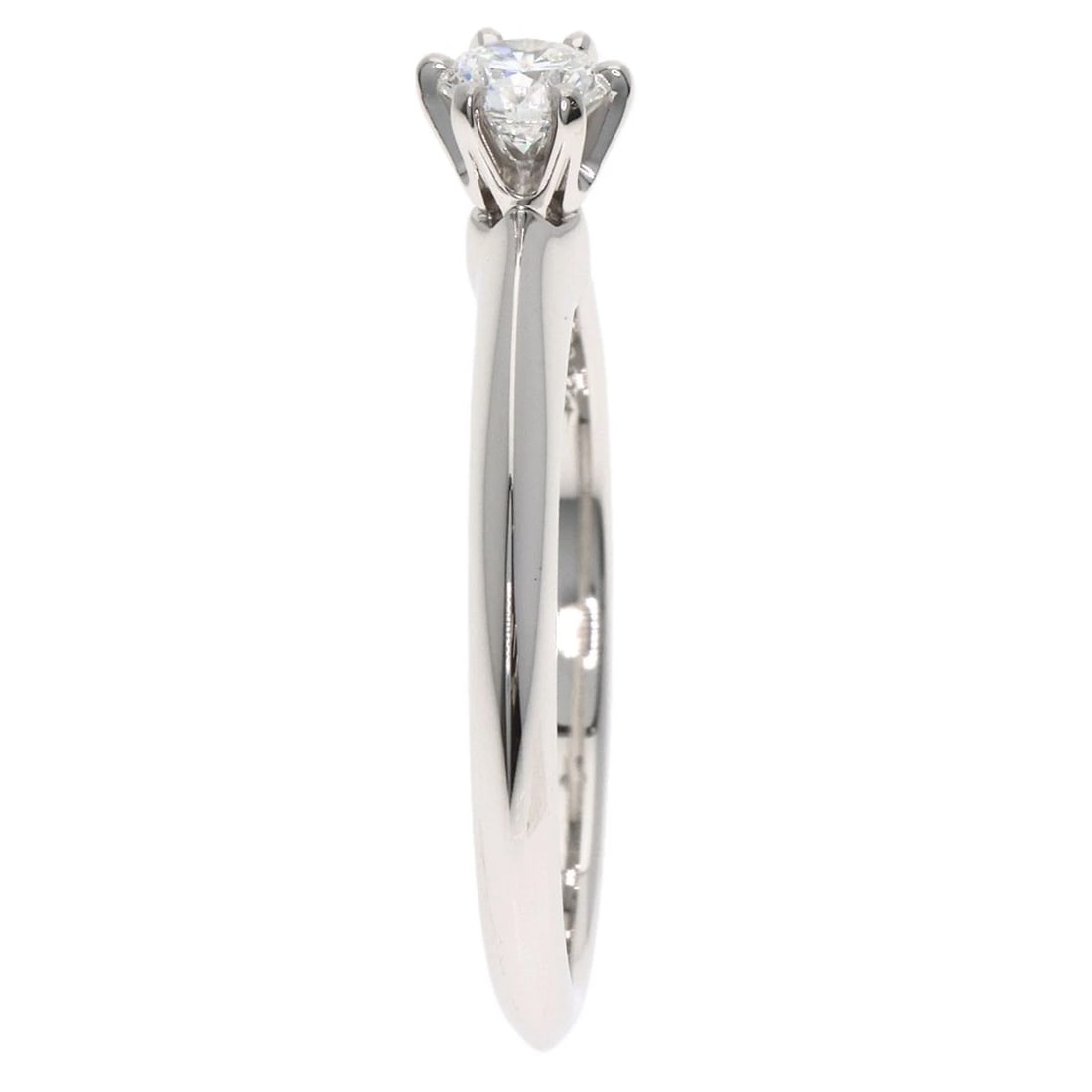 TIFFANY&CO. SOLITAIRE DIAMOND RING - 3
