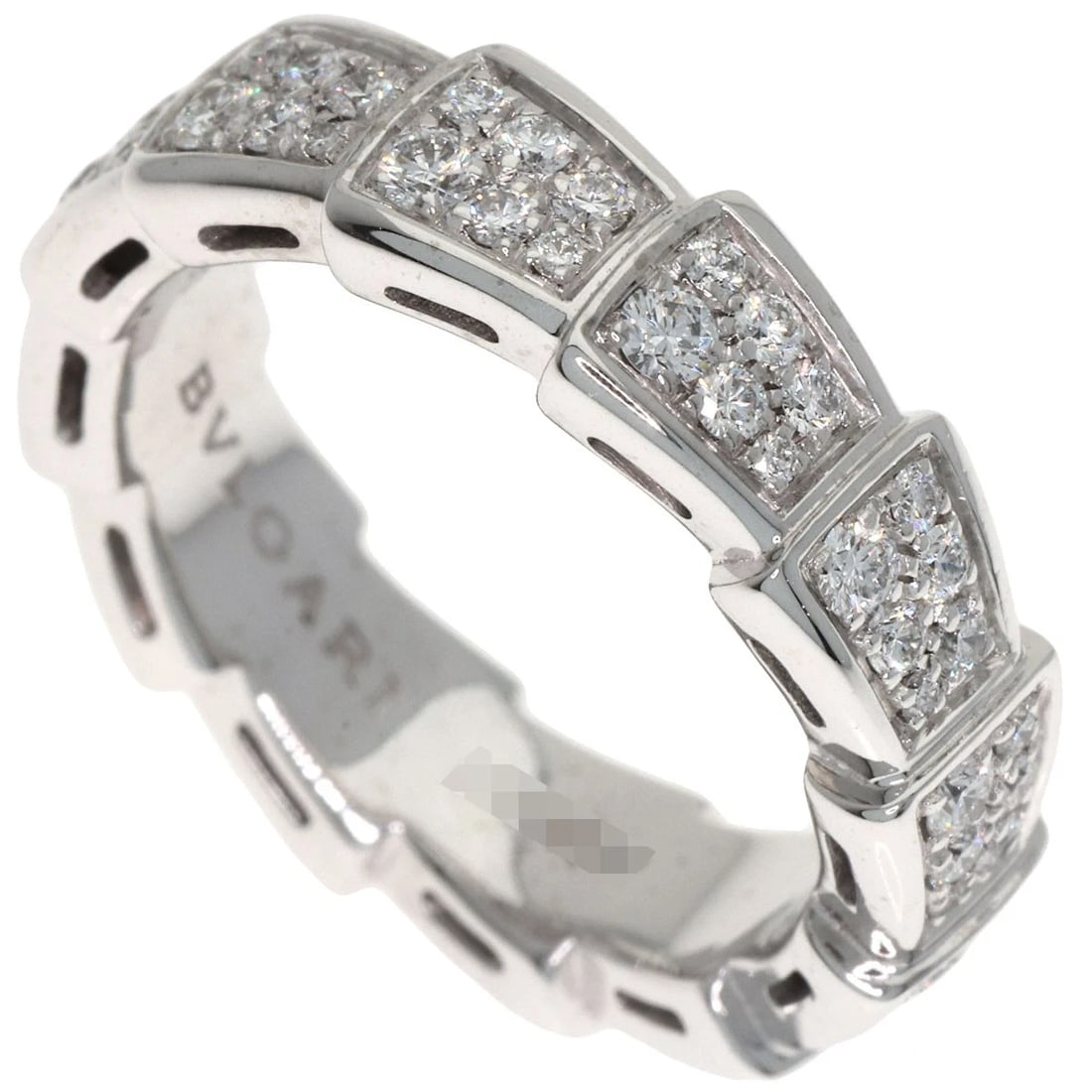 BVLGARI SERPENTI FULL ETERNITY DIAMOND RING (1 of 5)