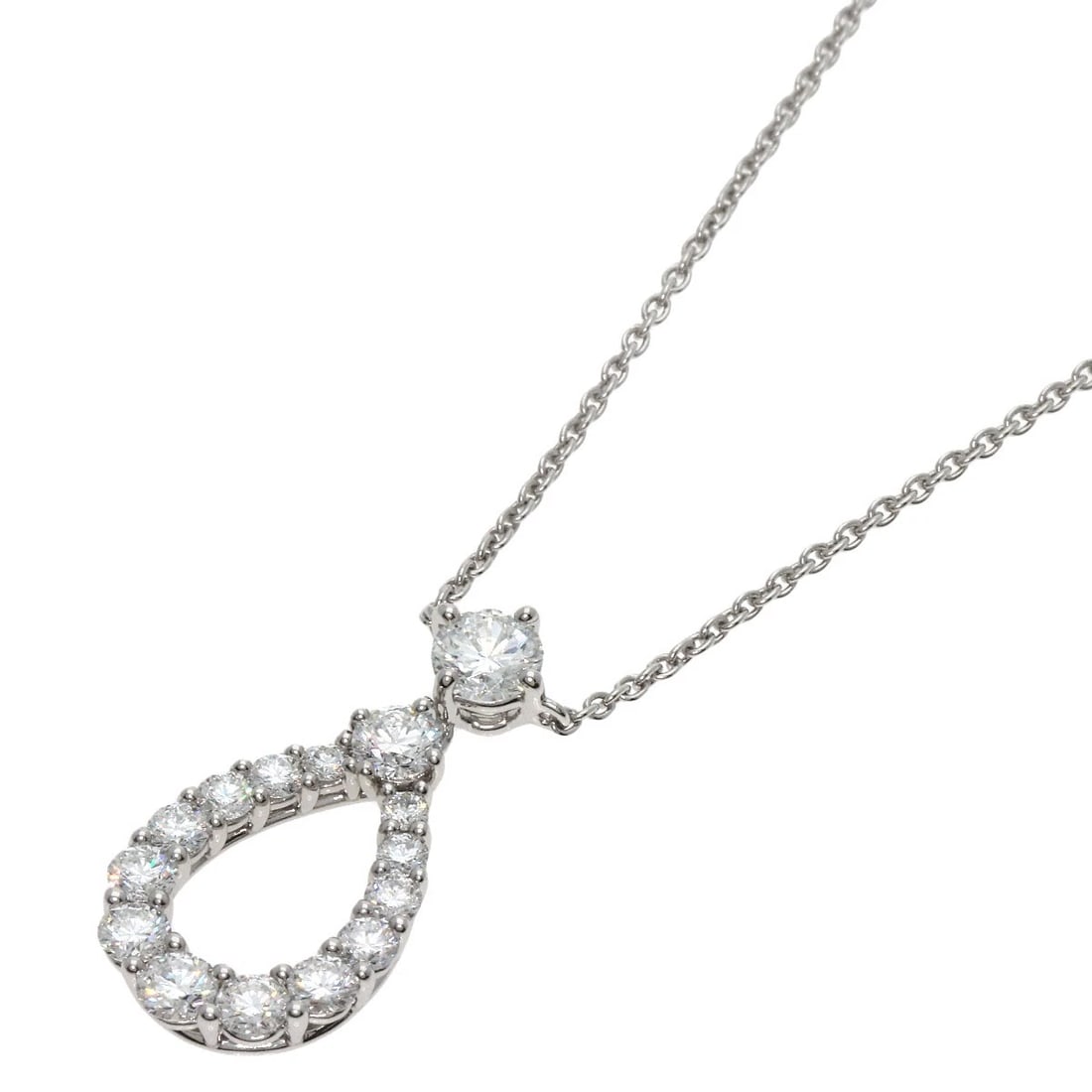 HARRY WINSTON LOOP PENDANT EXTRA LARGE NECKLACE (1 of 2)