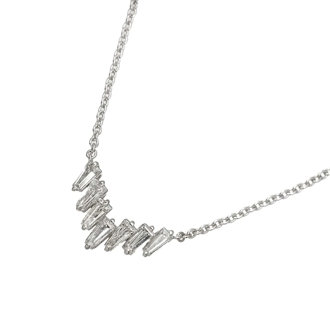 DIAMOND NECKLACE 18K WG (1 of 5)