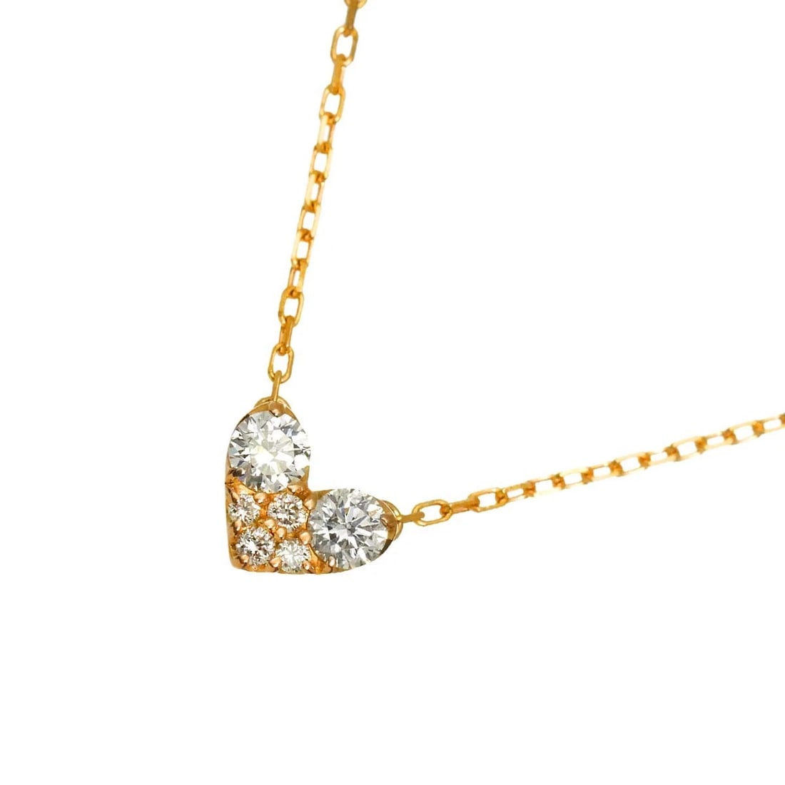 PONTE VECCHIO DIAMOND NECKLACE 18K: Ponte Vecchio Diamond Necklace 18K Brand: Ponte Vecchio Type: Necklace Material: 750 Pink Gold, Main Stone/Creation Natural Color: Pink Gold Size: internal circumference of the chain: 15.7inch to 14.2