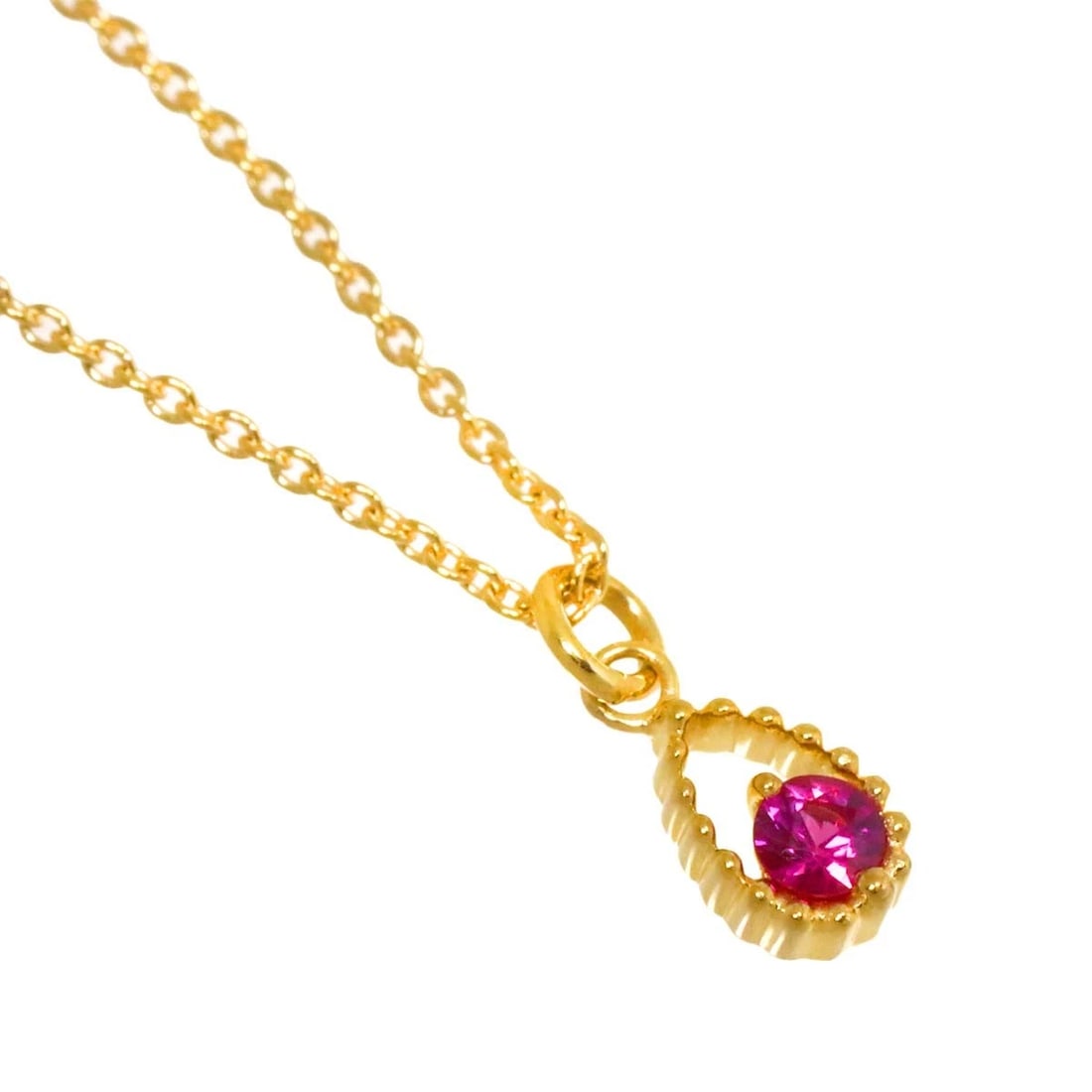 VENDOME AOYAMA RUBY NECKLACE 18K - 3