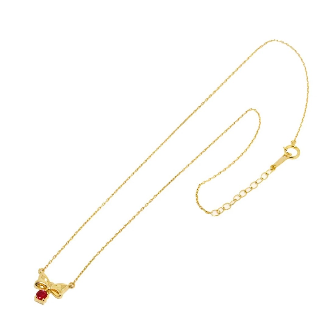 TASAKI RUBY NECKLACE K18 - 2