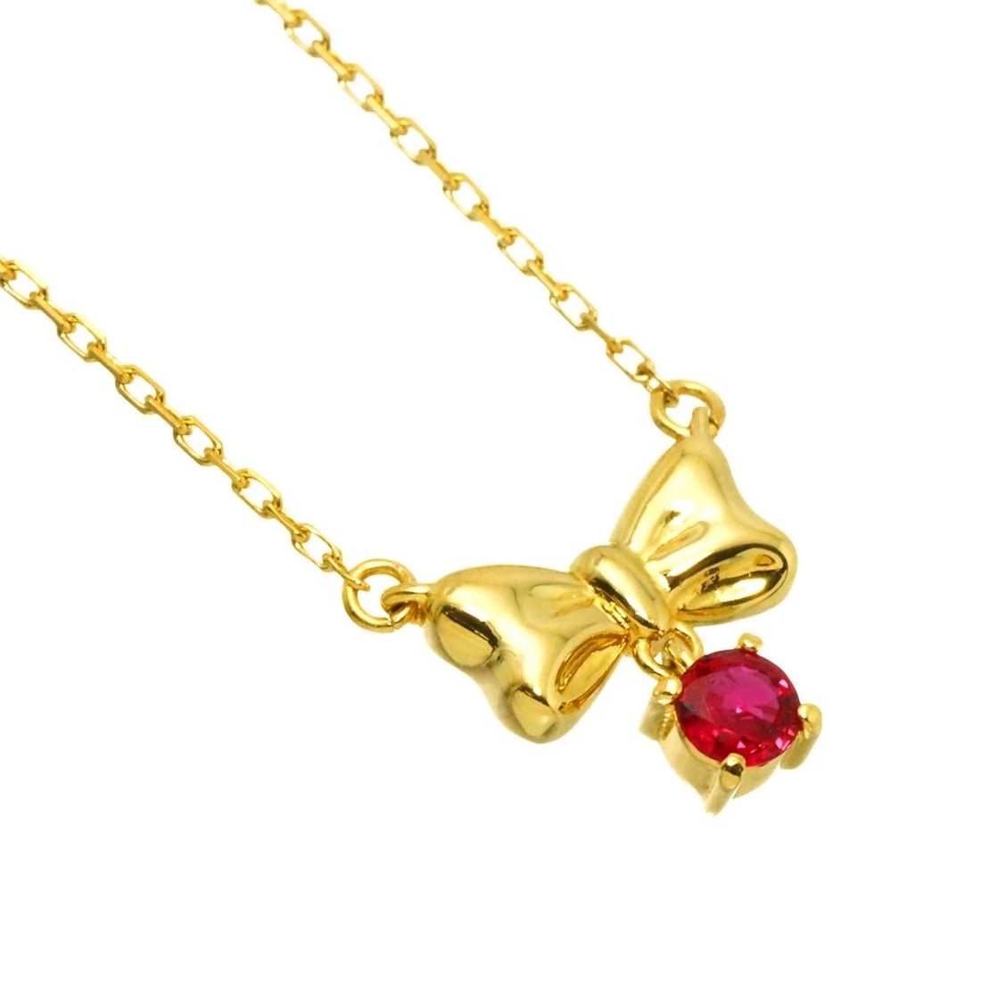 TASAKI RUBY NECKLACE K18 - 3