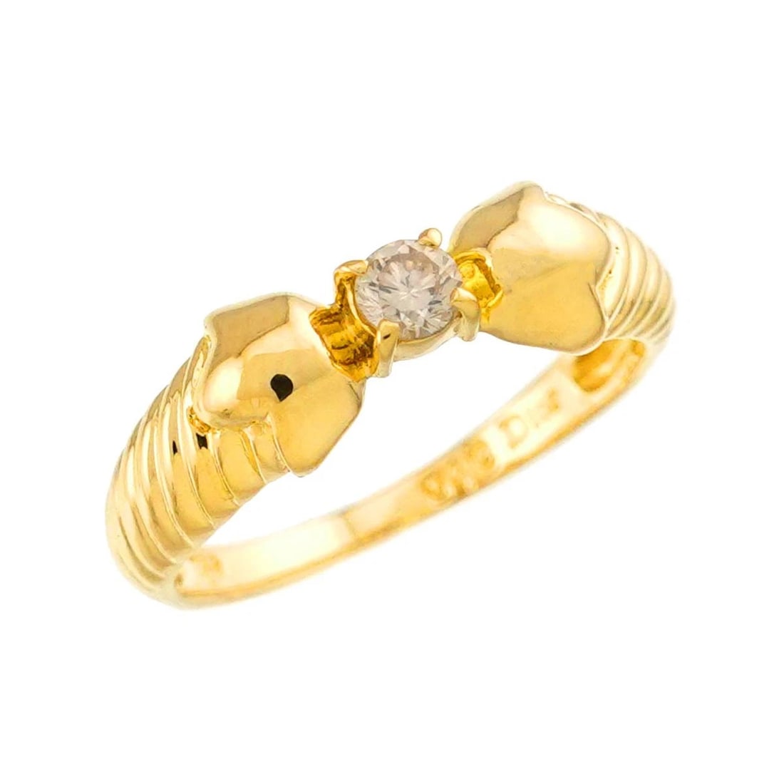 DIOR DIAMOND RING 18K - 4