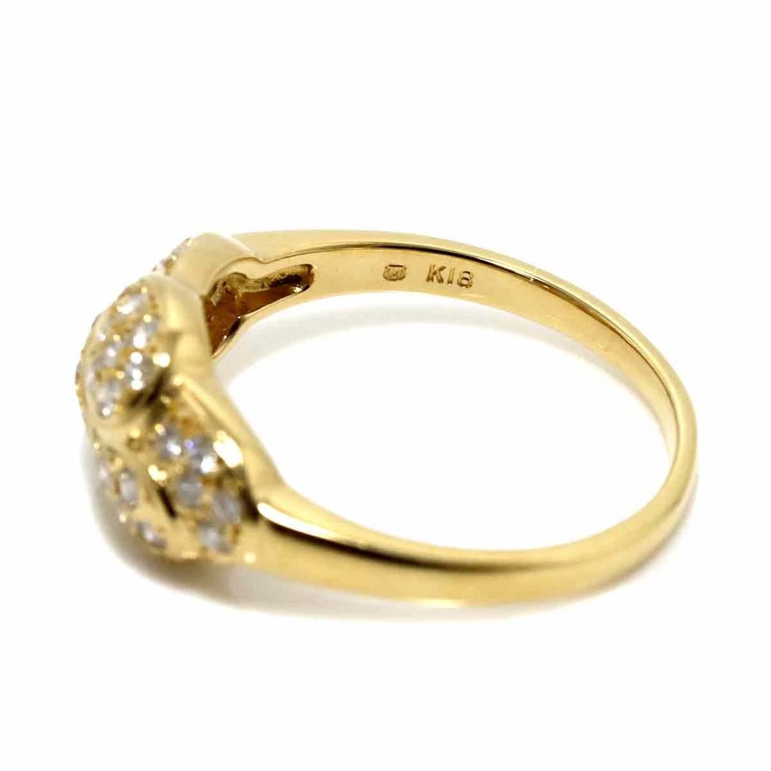 MIKIMOTO DIAMOND RING 18K - 3