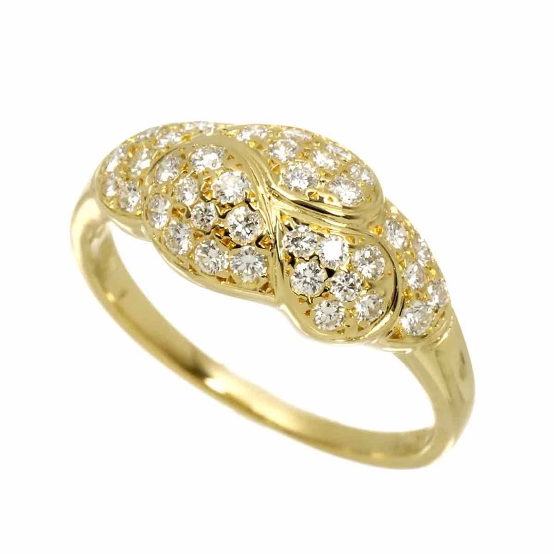 MIKIMOTO DIAMOND RING 18K - 4