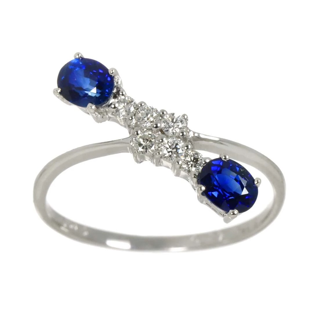 SAPPHIREDIAMOND RING 18K - 2
