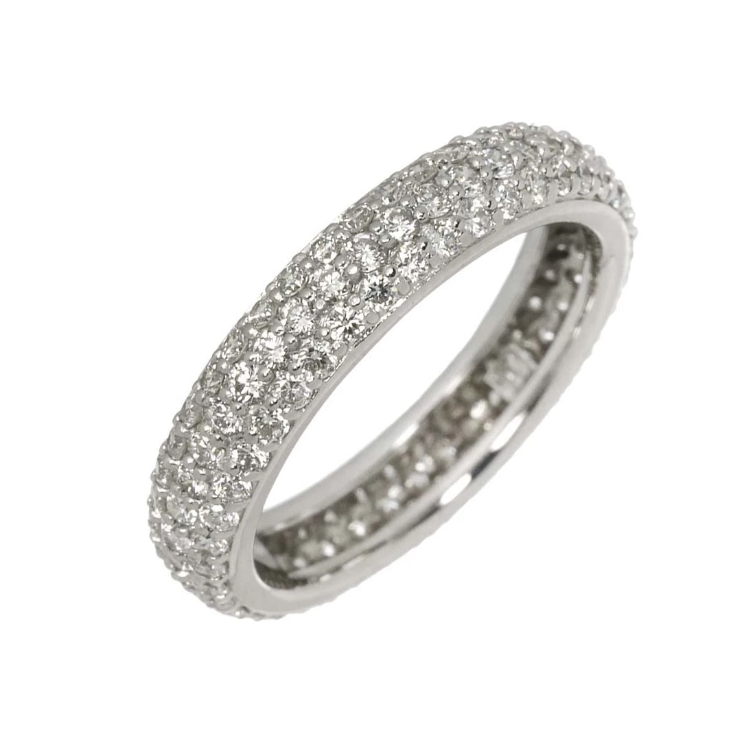 PONTE VECCHIO DIAMONDRING 18K: Ponte Vecchio DiamondRing 18K Brand: Ponte Vecchio Type: Ring Material: 750 White Gold, Main Stone/Creation Natural Color: White Gold Size: 4.75-5 (US) Accessories: None Accessories Notice