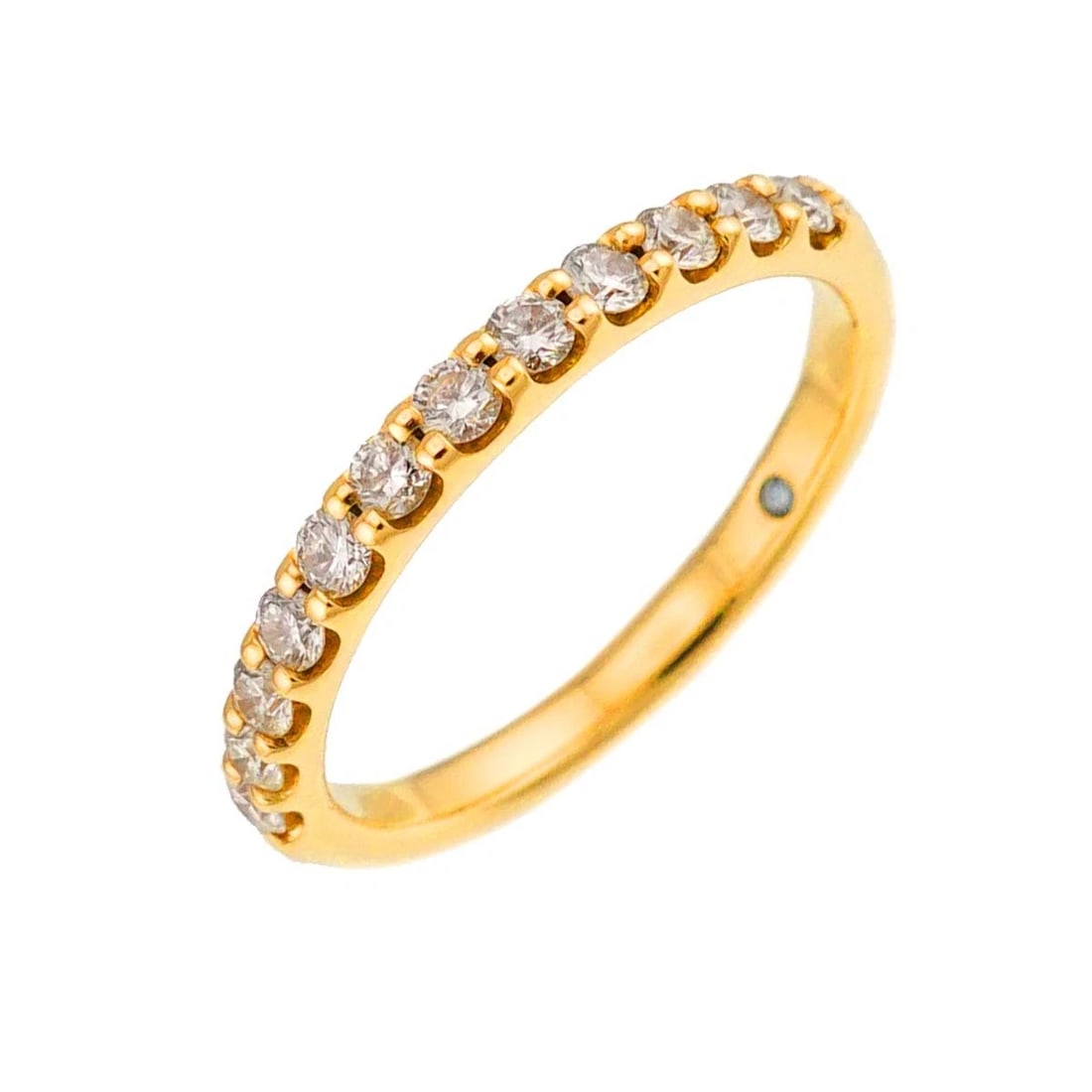 PONTE VECCHIO DIAMOND RING 18K YG: Ponte Vecchio Diamond Ring 18K YG Brand: Ponte Vecchio Type: Ring Material: 750 Yellow Gold, Main Stone/Creation Natural Color: Yellow Gold Size: 5.25 (US) Accessories: None Accessories Notice: When