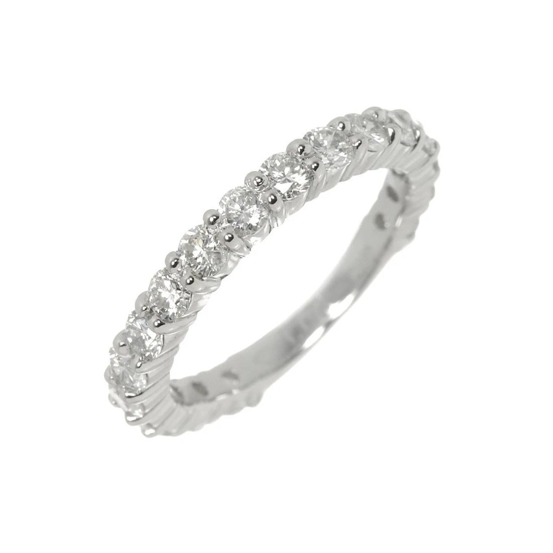 DIAMOND RING PT PLATINUM: Diamond Ring Pt Platinum Brand: Unbranded Type: Ring Material: Platinum, Main Stone/Creation Natural Color: Platinum Size: 4.5 (US) Accessories: None Accessories Notice: When purchasing pre-owned