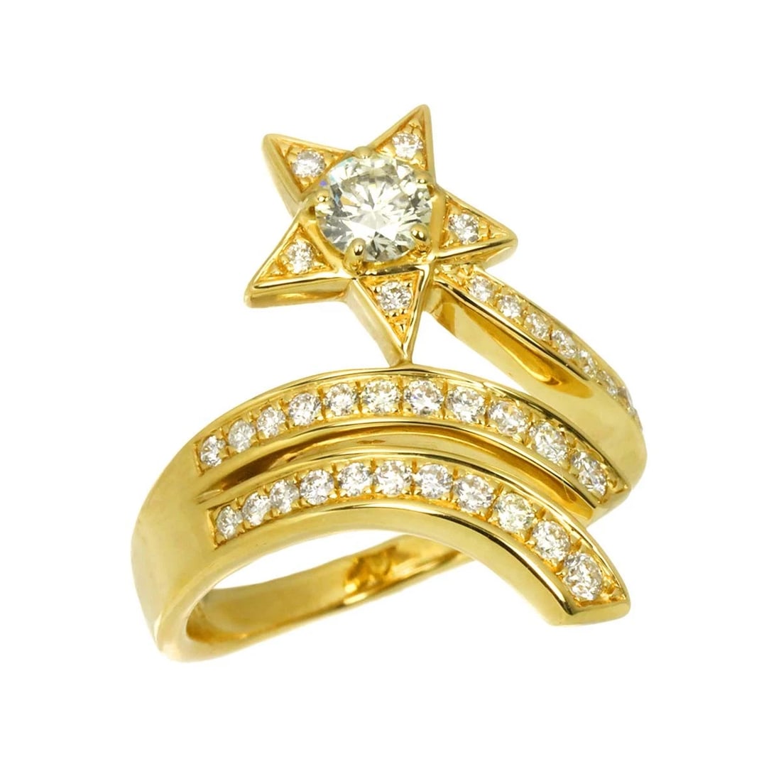 DIAMOND RING 18K YG - 3