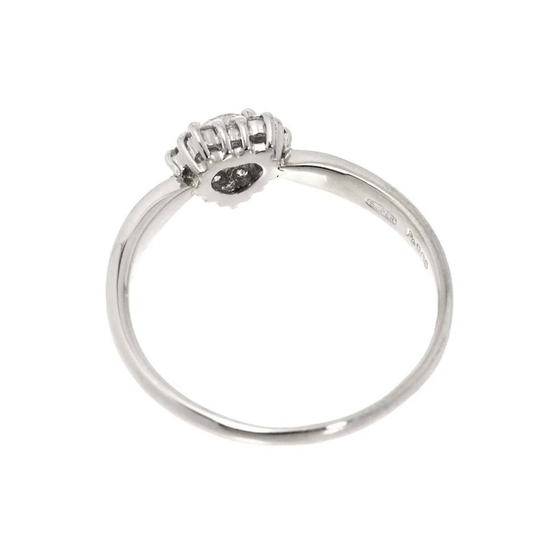 DIAMOND RING PT PLATINUM - 4