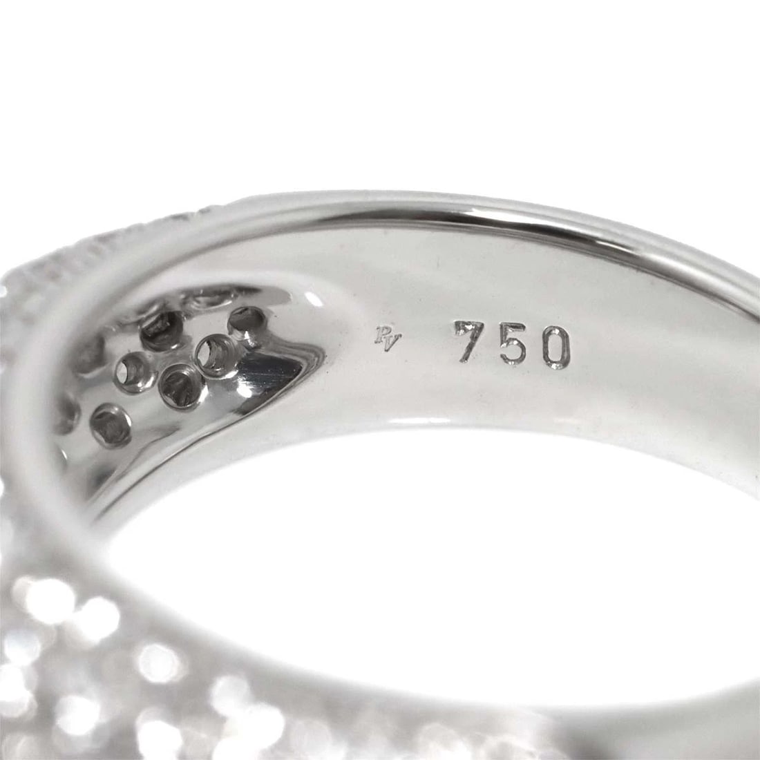 PONTE VECCHIO DIAMOND RING 18K WG - 3