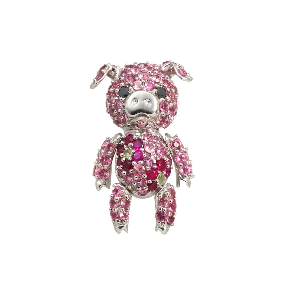 SAPPHIRE MULTI PENDANT TOP 18K K18 WG: Sapphire Multi Pendant Top 18K K18 WG Brand: Unbranded Type: Pendant Material: 750 White Gold, Main Stone/Creation Sapphire Ruby Diamond Perido Color: White Gold Size: W 12.8 X H 21mm(full length) Thi