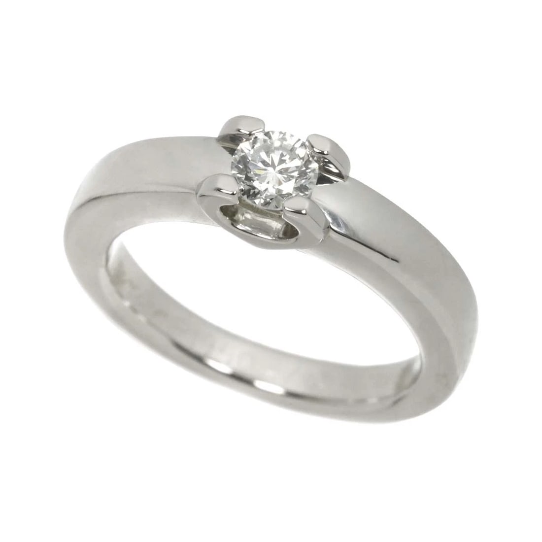 CARTIER C DEDIAMOND RING PT - 2