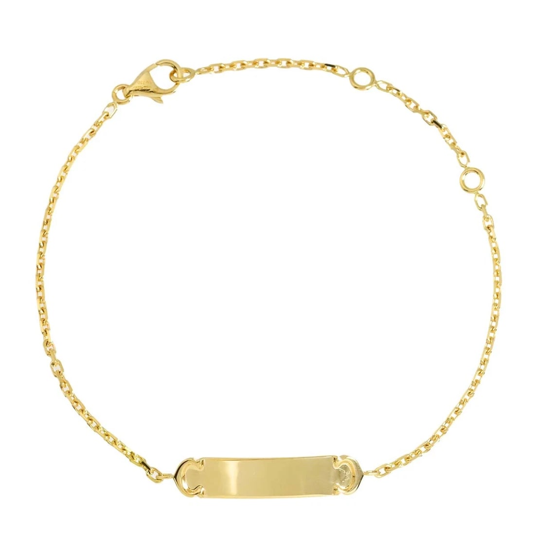 CARTIER 2C BRACELET 18K YELLOW GOLD (1 of 4)