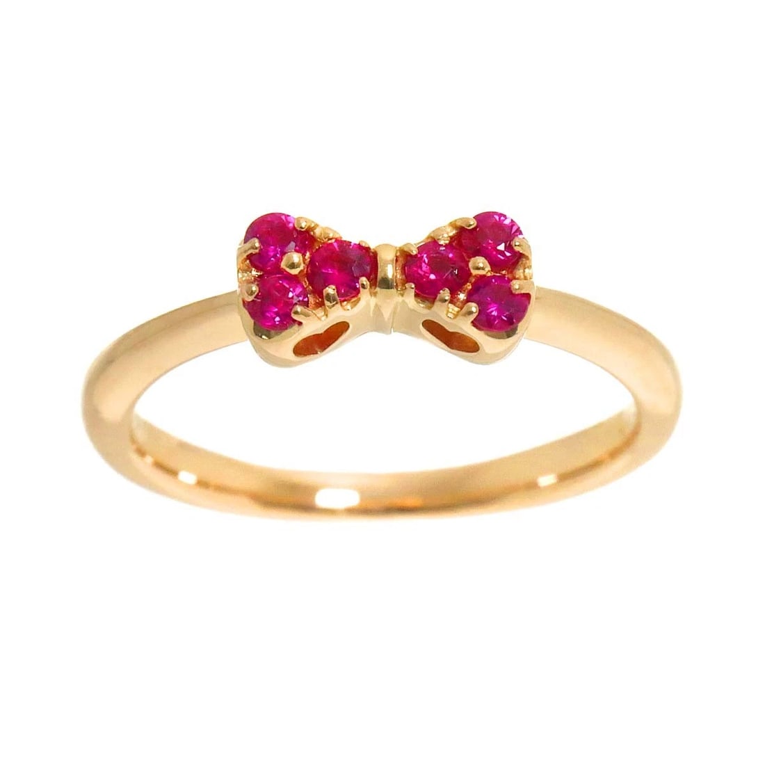 PONTE VECCHIO RUBY RING 18K PG - 2