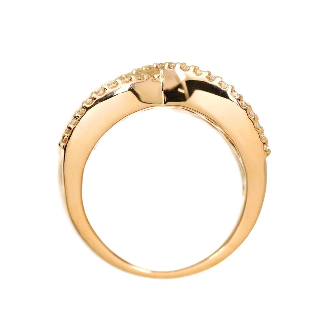 DIAMOND RING 18K PG - 6