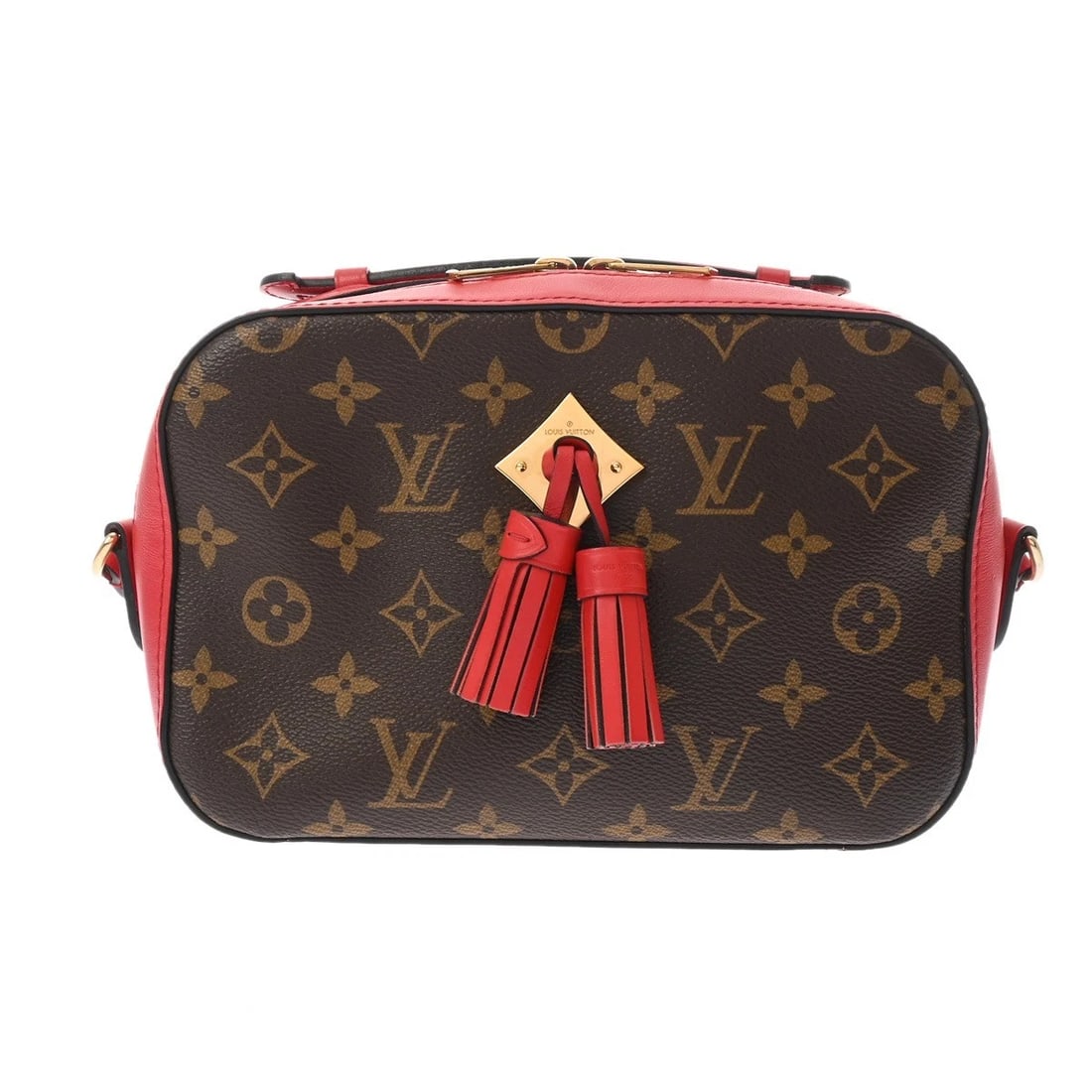 LOUIS VUITTON SAINTONGE MONOGRAM CANVAS COKLICO: LOUIS VUITTON Saintonge Monogram canvas Coklico Brand: LOUIS VUITTON Type: Shoulder Bag Material: Monogram canvas Color: Coklico Size: H:about 5.5inch W:about 8.7inch D:about 2.8inch Accessories: