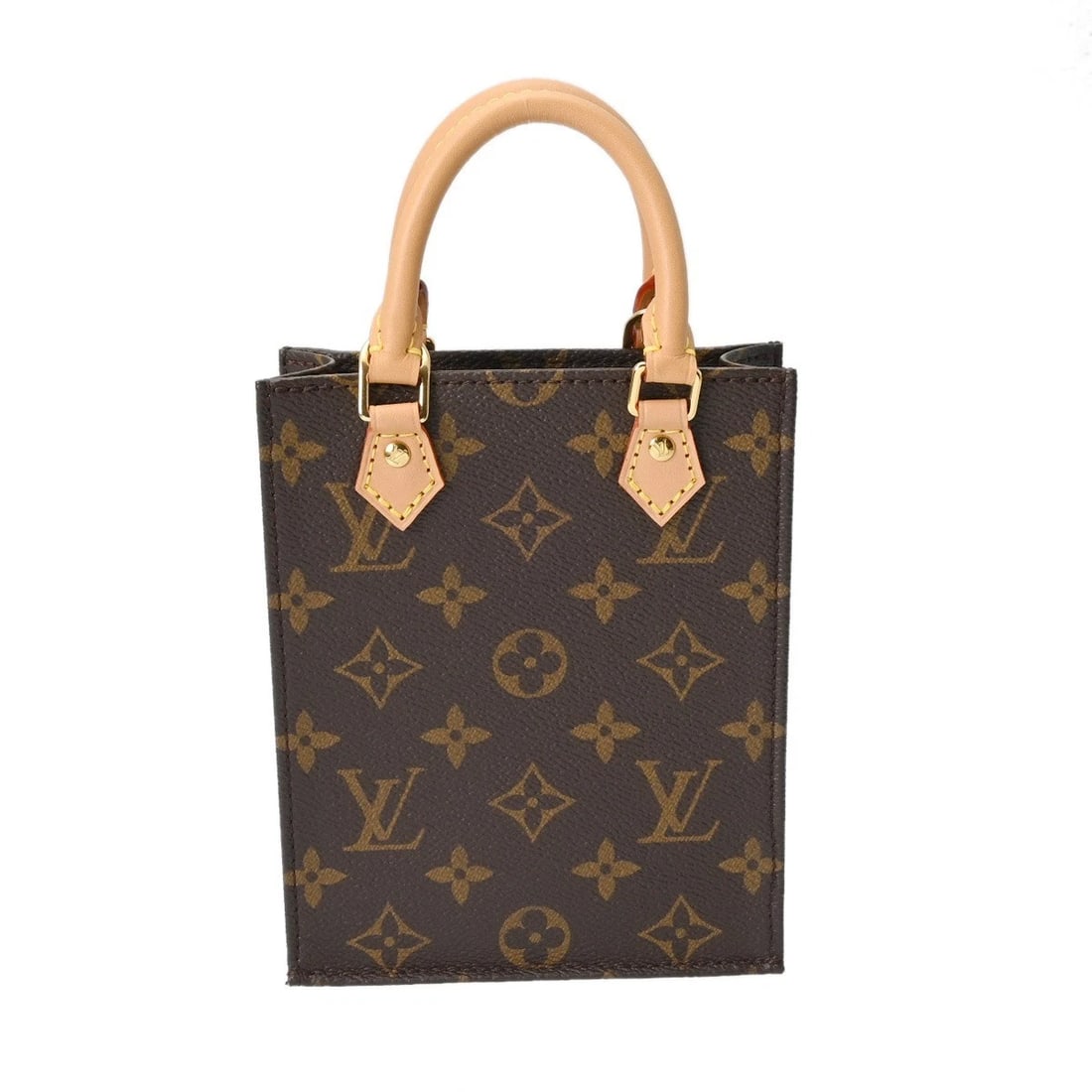 LOUIS VUITTON PETIT SAC PLAT 2WAY MONOGRAM (1 of 6)