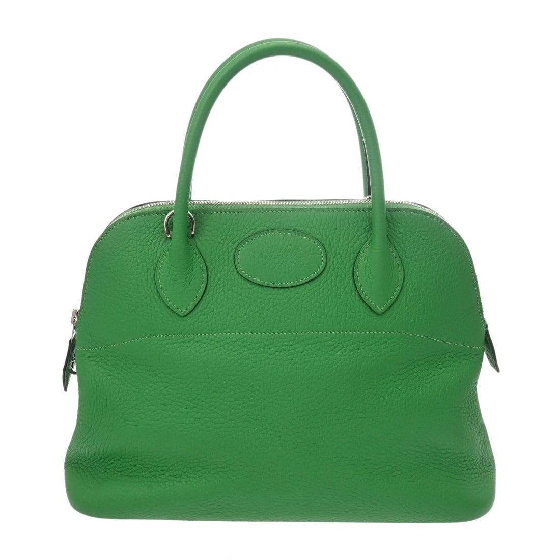HERMES BOLIDE 31 2WAY TAURILLON CLEMENCE BAMBOO HANDBAG: HERMES Bolide 31 2WAY Taurillon Clemence Bamboo Handbag Brand: HERMES Type: Handbag Material: Taurillon Clemence Color: Bamboo Size: H:about 9.1inch (Center) W:about 12.2inch (Bottom) D:about 4.9inch 