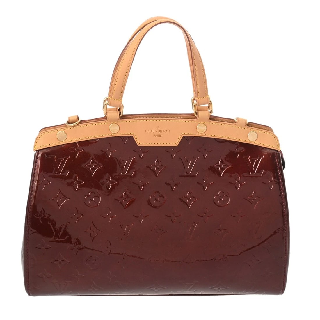 LOUIS VUITTON BLAIR MM MONOGRAM 2WAY BAG: LOUIS VUITTON Blair MM Monogram 2WAY bag Brand: LOUIS VUITTON Type: 2WAY bag Material: Vernis Color: Rouge Favist Size: H:about 9.8inch W:about 13.0inch (Bottom) D:about 4.9inch Accessories: None