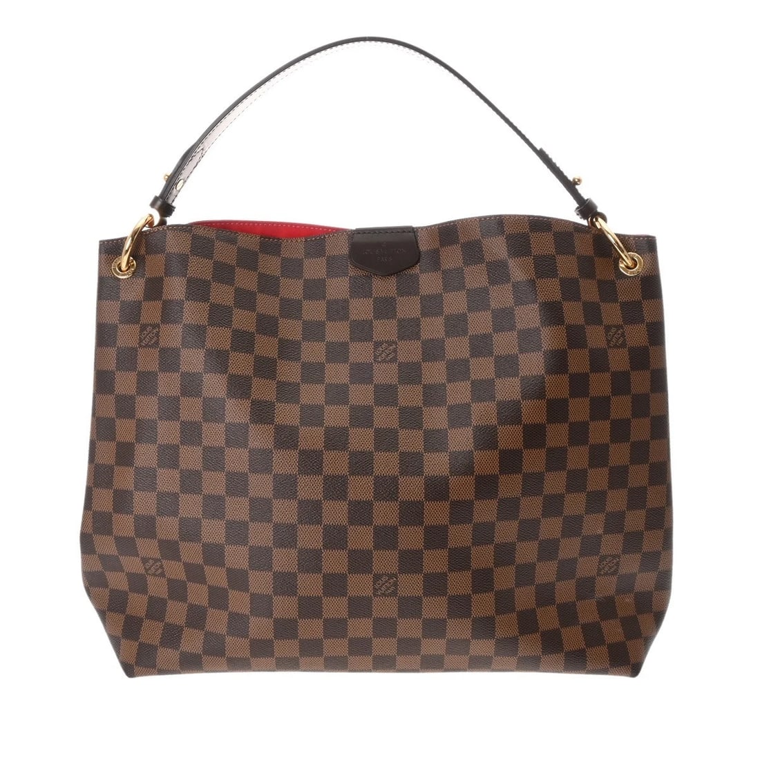 LOUIS VUITTON GRACEFUL MM SEMI SHOULDER: LOUIS VUITTON Graceful MM Semi Shoulder Brand: LOUIS VUITTON Type: Shoulder Bag Material: Damier canvas Color: Brown Size: H:about 13.4inch W:about 17.3inch (maximum) D:about 5.1inch Accessories: