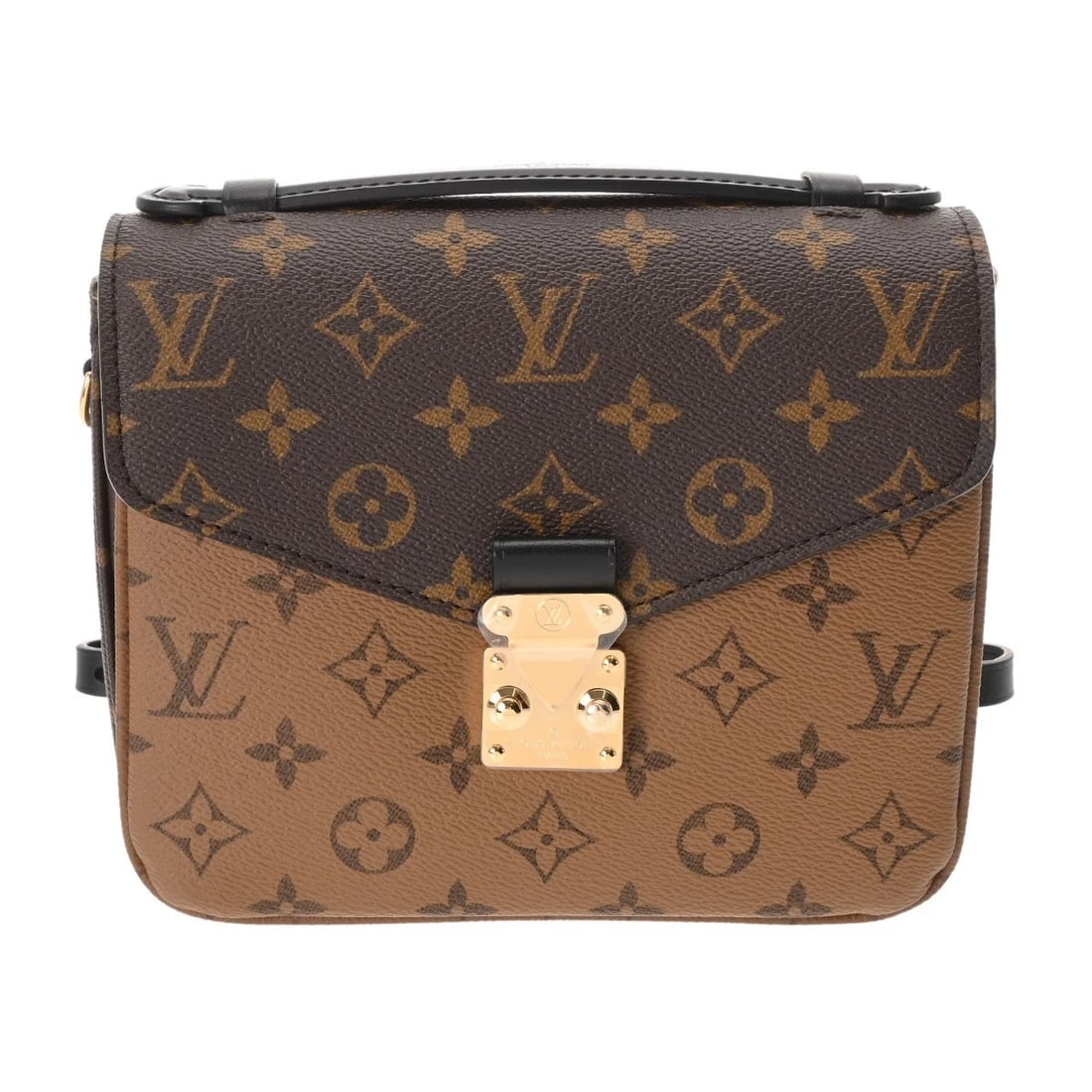 LOUIS VUITTON POCHETTE METIS BACKPACK.: LOUIS VUITTON Pochette Metis Backpack. Brand: LOUIS VUITTON Type: 2WAY bag Material: Monogram canvas Color: Brown Size: H:about 6.7inch W:about 7.9inch D:about 3.0inch Accessories: None Ac