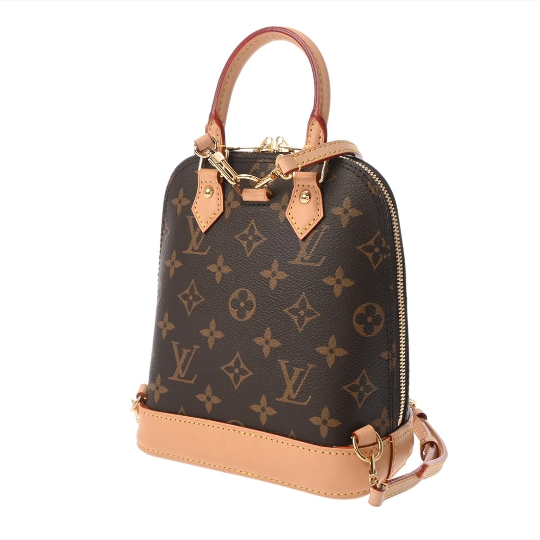 LOUIS VUITTON ALMA BACKPACK MONOGRAM BROWN - 2