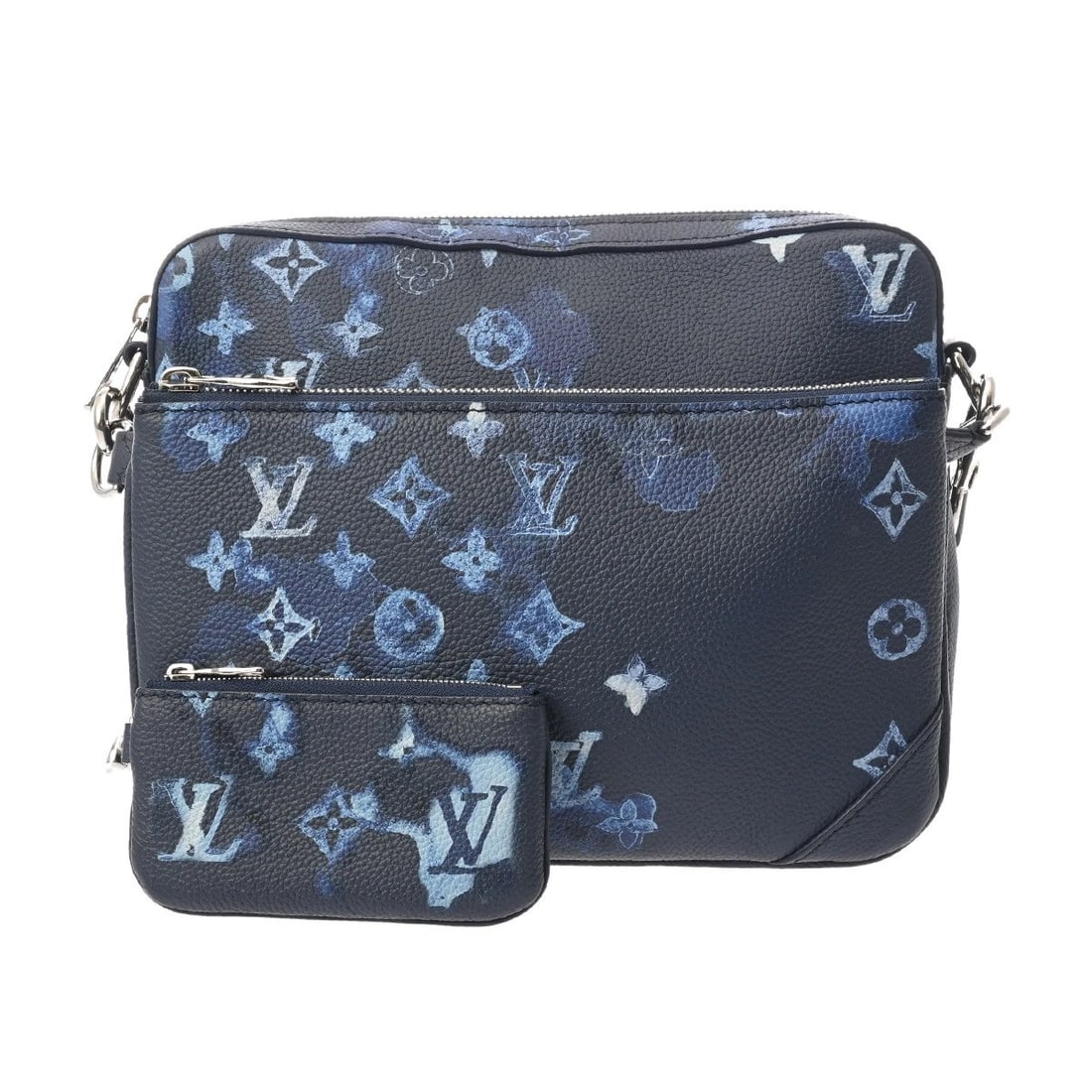 LOUIS VUITTON TRIO MESSENGER MONOGRAM WATERCOLOR (1 of 6)