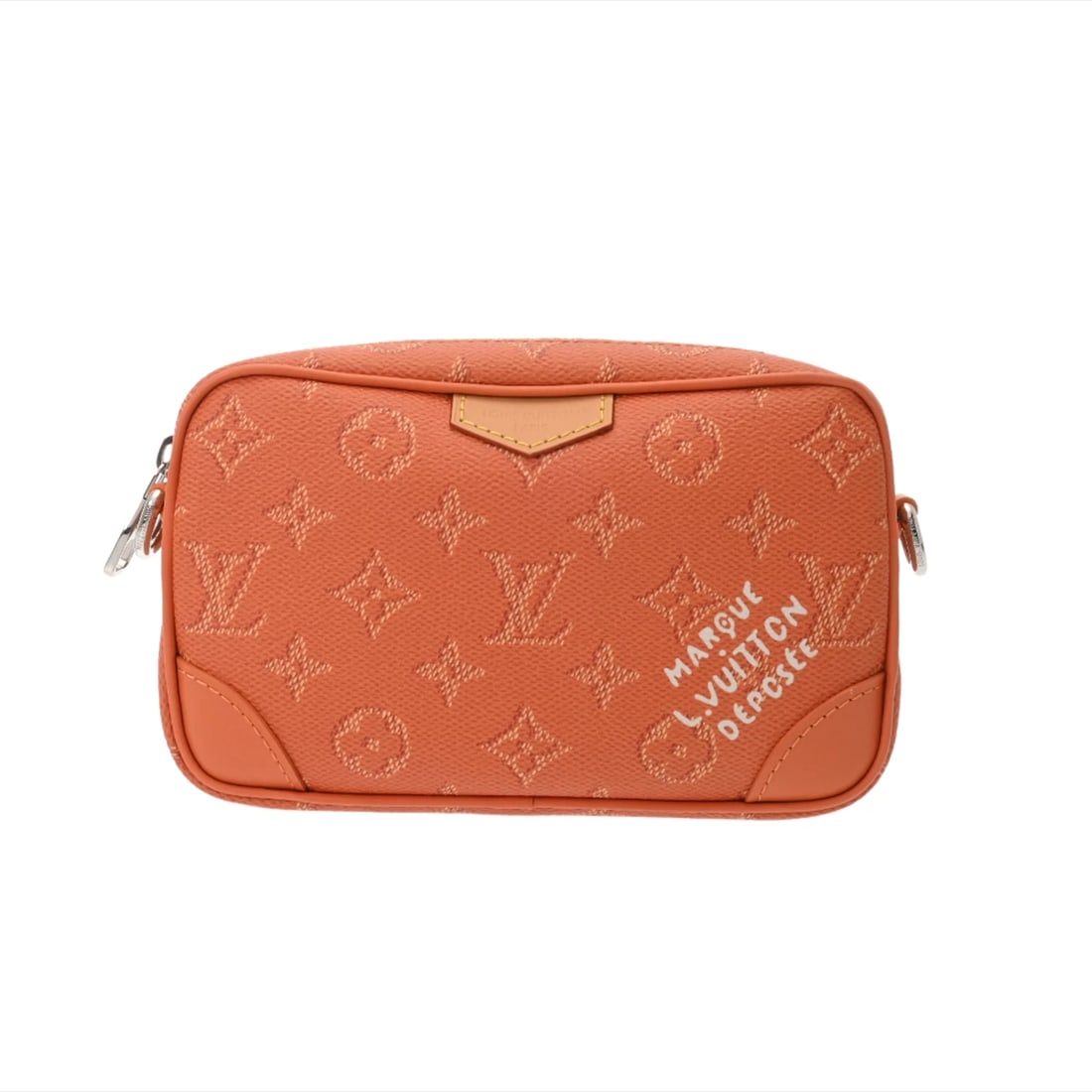 LOUIS VUITTON TROCADERO WEARABLE WALLET MONOGRAM HERITAGE: LOUIS VUITTON Trocadero Wearable Wallet Monogram Heritage Brand: LOUIS VUITTON Type: Shoulder Bag Material: Monogram Heritage Canvas Color: caramel Size: H:about 4.5inch W:about 7.5inch D:about 2.2inc