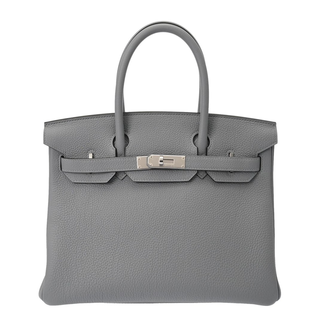 HERMES BIRKIN 30 TOGO GREEN PANTAN HANDBAG: HERMES Birkin 30 Togo Green Pantan Handbag Brand: HERMES Type: Handbag Material: Togo Color: Green Pantan Size: H:about 9.4inch (maximum) W:about 11.8inch D:about 5.9inch Accessories: None