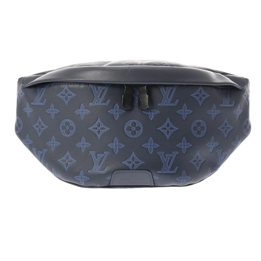 LOUIS VUITTON DISCOVERY BUM BAG: LOUIS VUITTON Discovery Bum Bag Brand: LOUIS VUITTON Type: body bag Material: Calf leather Color: Navy Size: H:about 5.5inch W:about 11.8inch D:about 2.6inch Accessories: None Accessories Notice: