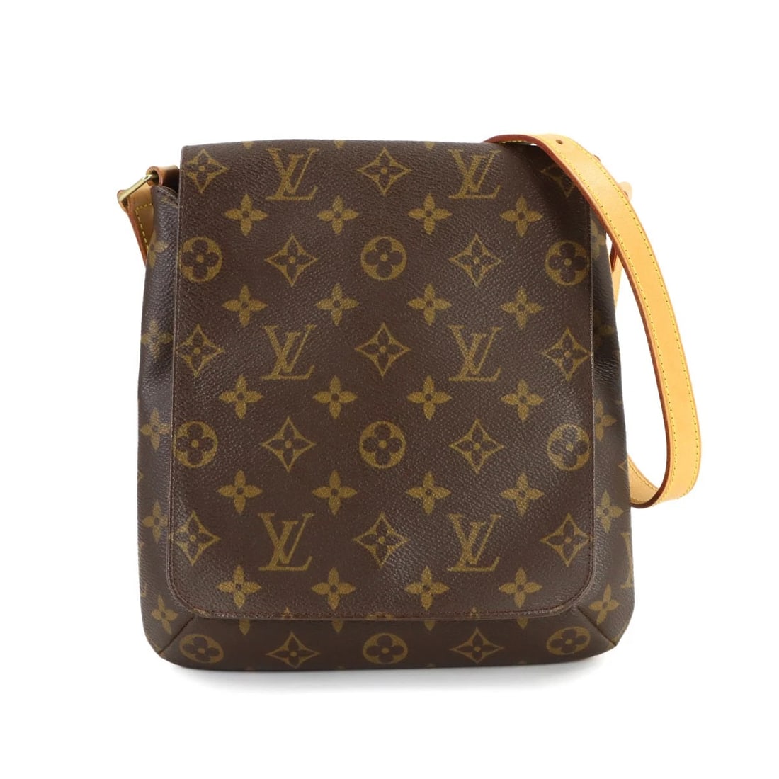 LOUIS VUITTON MONOGRAM MUSETTE SALSA SHORT SHOULDER BAG: LOUIS VUITTON Monogram Musette Salsa short Shoulder Bag Brand: LOUIS VUITTON Type: Shoulder Bag Material: Monogram Canvas Color: Monogram Size: W 8.27 inch, H 9.06 inch, D 2.36 inch Accessories: N