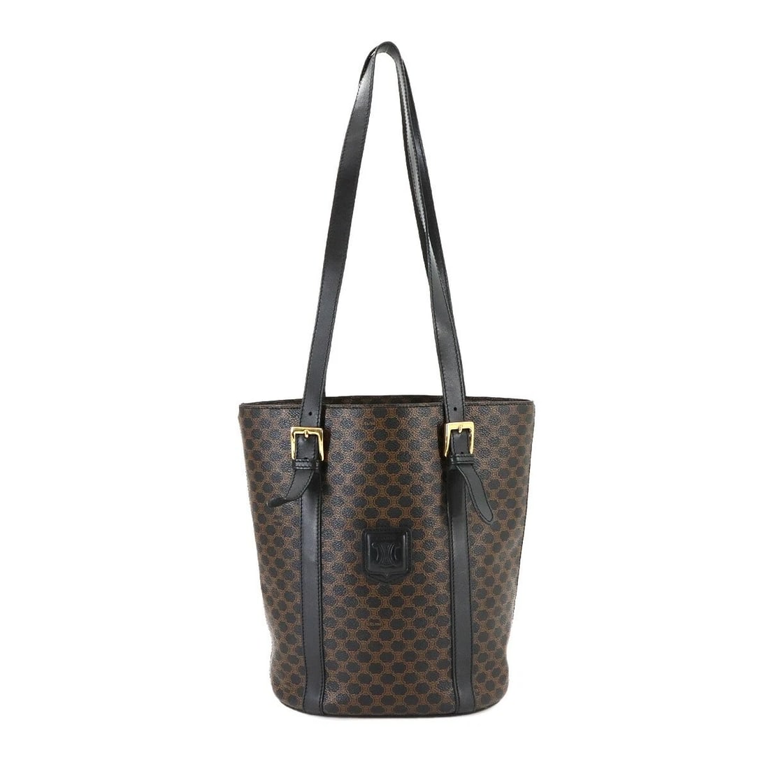 CELINE MACADAM SHOULDER BAG PVC LEATHER (1 of 6)