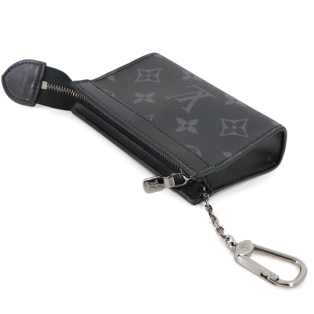 LOUIS VUITTON MONOGRAM ECLIPSE POCHETTE CLES VOYAGE - 4
