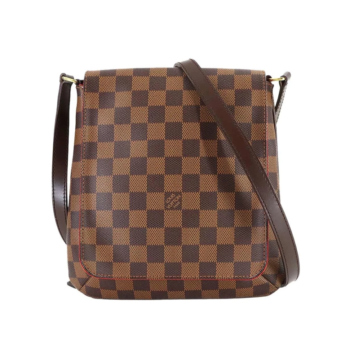 LOUIS VUITTON DAMIER MUSETTE SALSA LONG SHOULDER BAG: LOUIS VUITTON Damier Musette Salsa Long Shoulder Bag Brand: LOUIS VUITTON Type: Shoulder Bag Material: Damier Canvas Color: Ebene Size: W 8.66 inch, H 9.06 inch, D 2.36 inch Accessories: None
