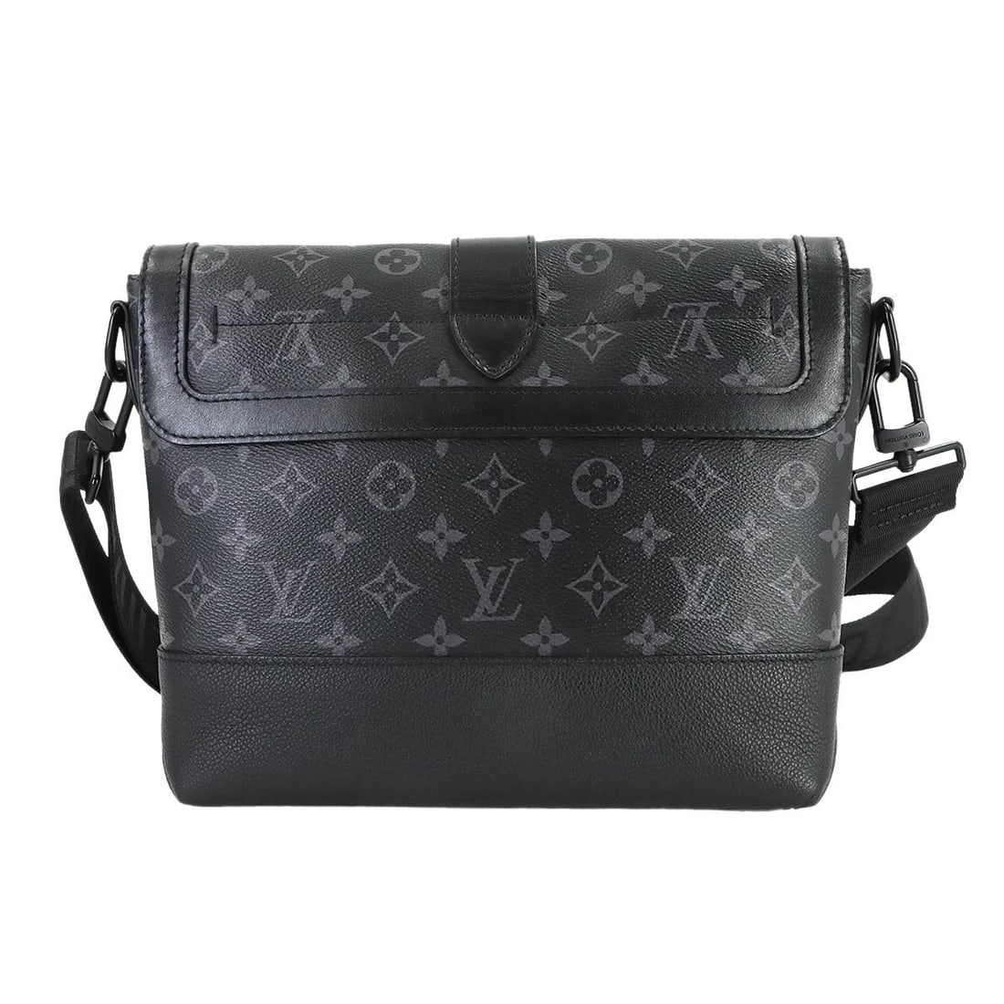 LOUIS VUITTON MONOGRAM ECLIPSE MESSENGER SHOULDER BAG - 2