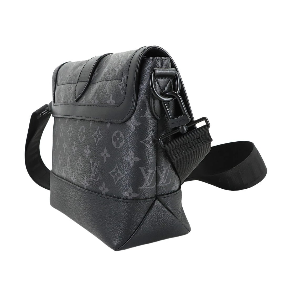 LOUIS VUITTON MONOGRAM ECLIPSE MESSENGER SHOULDER BAG - 3