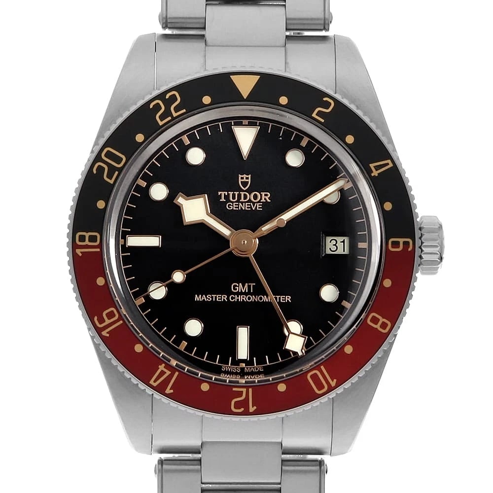 TUDOR BLACK WATCH: TUDOR Black Watch Brand: TUDOR Type: Wrist watch Material: Band Material Stainless Steel, Case Material Stainless Steel Color: Dial Colour Black Size: Case:W39mm Circumference of Wrist:21cm Access